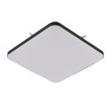 Plafon kwadratowy Babilon 38 cm czarny LED 4000K