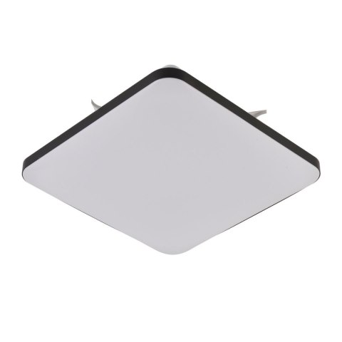 Plafon kwadratowy Babilon 38 cm czarny LED 4000K