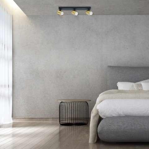 Spot Snow New 3 złoty 3xGU10