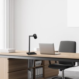 Lampa biurkowa Snow czarna 1xGU10