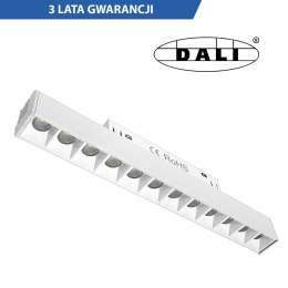 Lampa magnetyczna DDCX-GS12-220 12W DALI biały