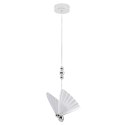Lampa wisząca Mariposa 1 srebrna LED CCT