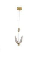 Lampa wisząca Mariposa 1 złota LED CCT