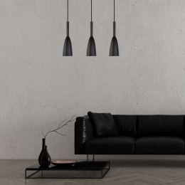 Lampa wisząca Solin 3 czarna 3xE27