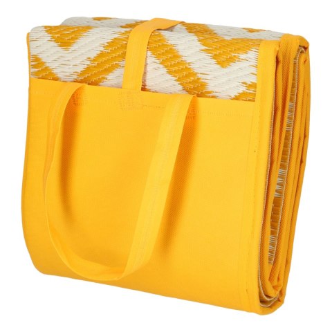 Mata kempingowa 90x180cm żółta