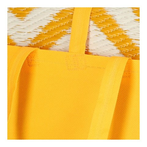 Mata kempingowa 90x180cm żółta