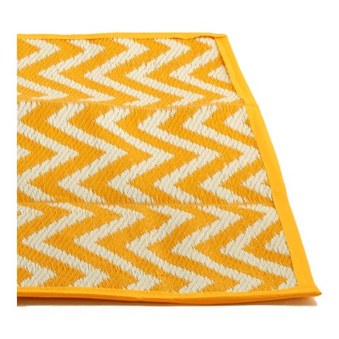 Mata kempingowa 90x180cm żółta