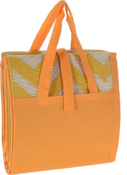 Mata kempingowa 90x180cm żółta