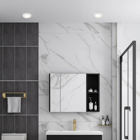 Oczko podtynkowe Lagos białe IP65 1xGU10