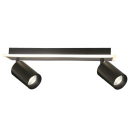 Spot Parma 2 czarny 2xGU10 LED CCT