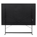 Stół składany Palermo czarny 70x110 cm