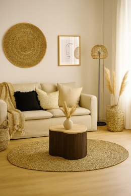 Stolik pomocniczy Cadiz trawertyn/