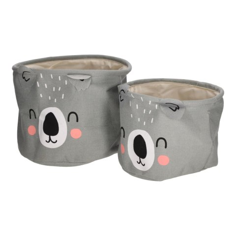 Zestaw 2 koszy Koala z tkaniny