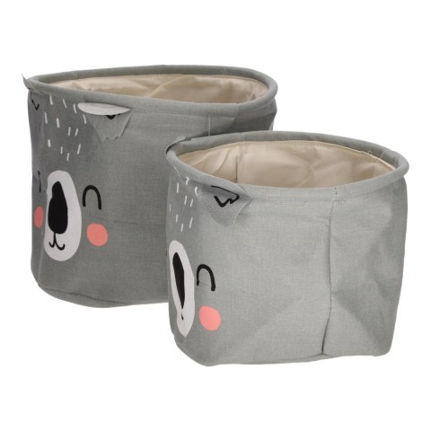 Zestaw 2 koszy Koala z tkaniny