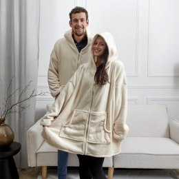 Bluza ocieplana rozpinana/ snuddie