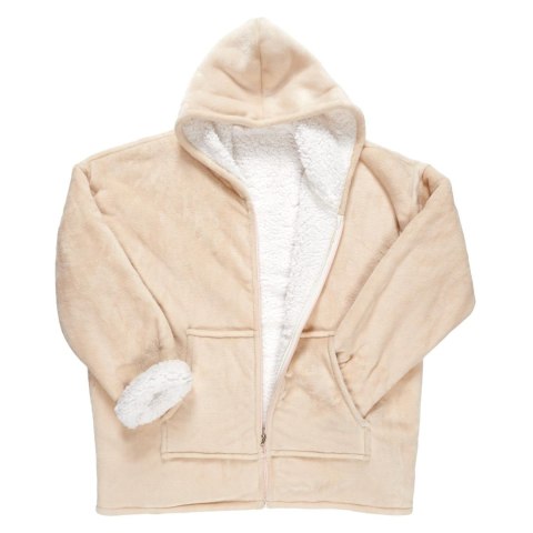 Bluza ocieplana rozpinana/ snuddie