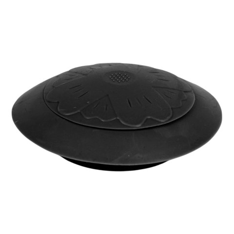 Korek do zlewu silikonowy czarny