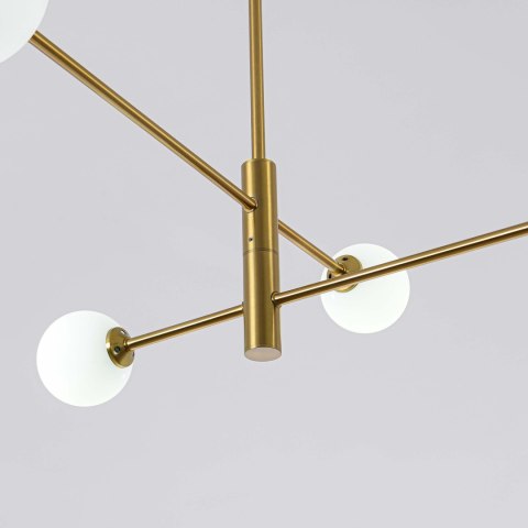 Lampa wisząca Dorado złota 4xG9