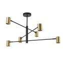 Lampa wisząca Snow 6 złota 6xGU10