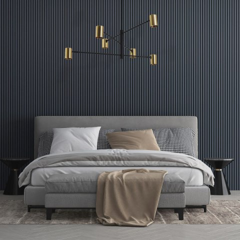 Lampa wisząca Snow 6 złota 6xGU10