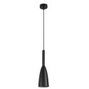 Lampa wisząca Solin 1 czarna 1xE27