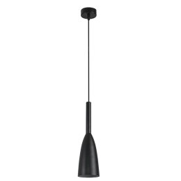Lampa wisząca Solin 1 czarna 1xE27