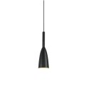 Lampa wisząca Solin 1 czarna 1xE27