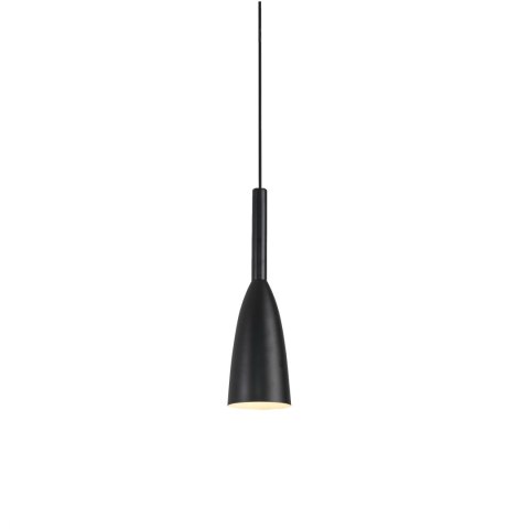 Lampa wisząca Solin 1 czarna 1xE27