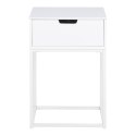 Szafka nocna Mitra biała/ biała