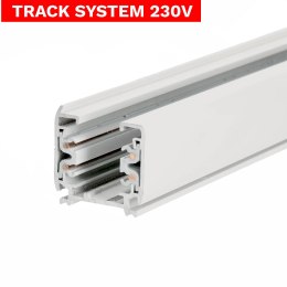 Szynoprzewód 3 fazowy Track System LL-DX 200cm biały