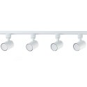 Zestaw oświetlenia szynowego Snow SET 1F biały 4xGU10
