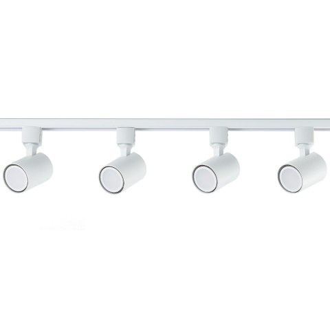 Zestaw oświetlenia szynowego Snow SET 1F biały 4xGU10
