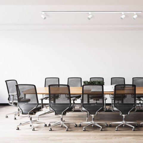 Zestaw oświetlenia szynowego Snow SET 1F biały 4xGU10