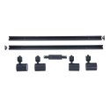 Zestaw oświetlenia szynowego Snow SET 1F czarny 4xGU10