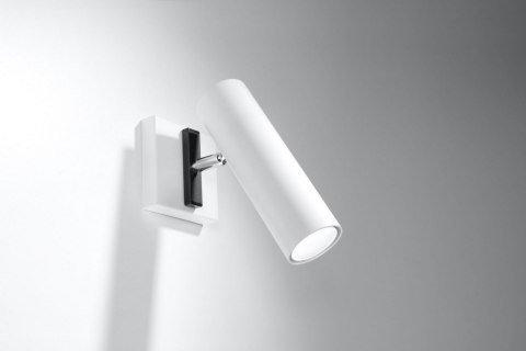 Nowoczesny kinkiet DIREZIONE Biały, loft