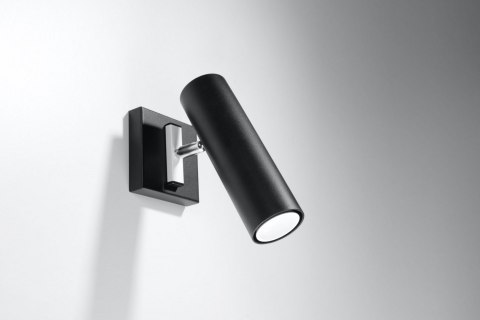 Nowoczesny kinkiet DIREZIONE Czarny, loft