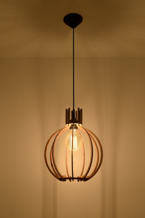 Lampa wisząca ARANCIA Naturalne Drewno