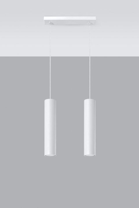 Lampa Wisząca LAGOS 2 Biały