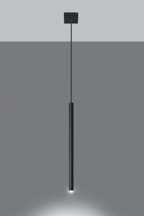 Lampa Wisząca PASTELO 1 Czarna