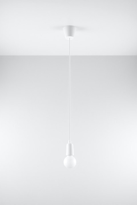 Lampa wisząca DIEGO 1 biała
