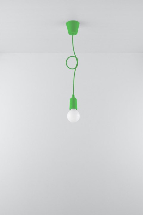 Lampa wisząca DIEGO 1 zielony