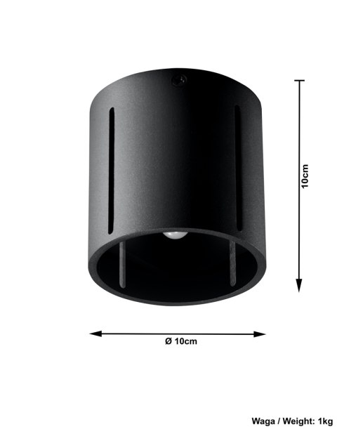 Spot/tuba INEZ Czarny