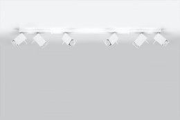 Listwa reflektor plafon MERIDA 6L Biały