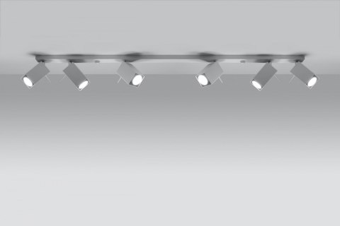 Listwa reflektor plafon MERIDA 6L Biały