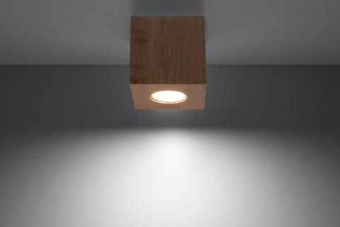 Spot/tuba QUAD Naturalne Drewno