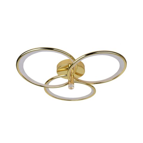 Azina 3 Plafon złota LED