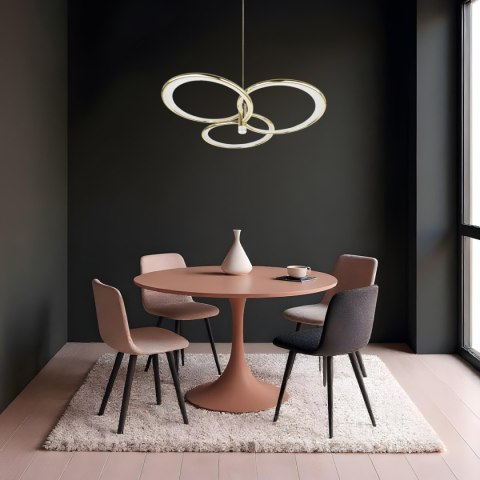 Azina 3 Wisząca złota LED