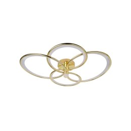 Azina 4 Plafon złota LED