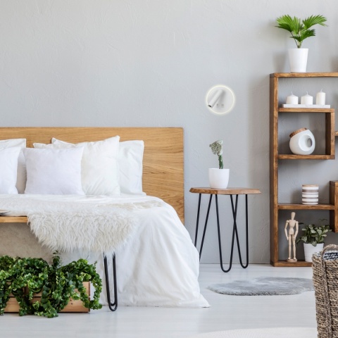 Kinkiet ścienny biały Furla WL-53742-1-WH