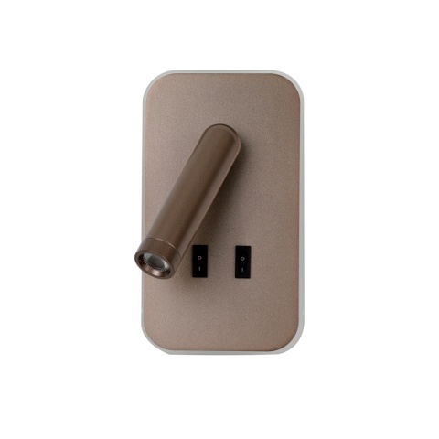 Kinkiet do sypialni Doria WL-83957-1-CF